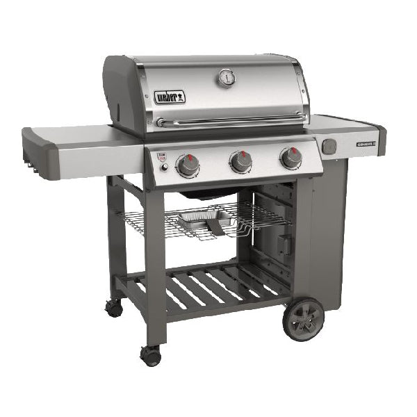 Weber Genesis II 61001001 Gas Grill, 39000 Btu BTU, 3 -Burner, 513 sq-in Primary Cooking Surface