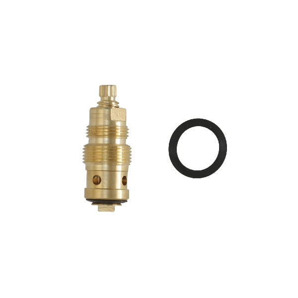 Danco 15119E Hot Faucet Stem, Brass, 2.37 in L