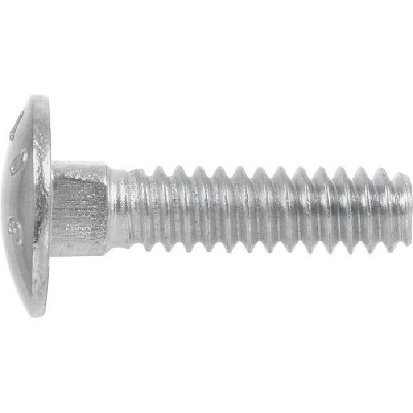 HILLMAN 240108 Carriage Bolt, 3-1/2 in OAL, Zinc-Plated