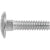 HILLMAN 240108 Carriage Bolt, 3-1/2 in OAL, Zinc-Plated