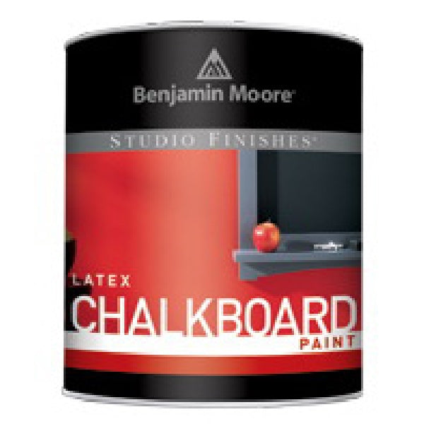 Benjamin Moore 30780-004 Chalkboard Paint, Black, 1 qt
