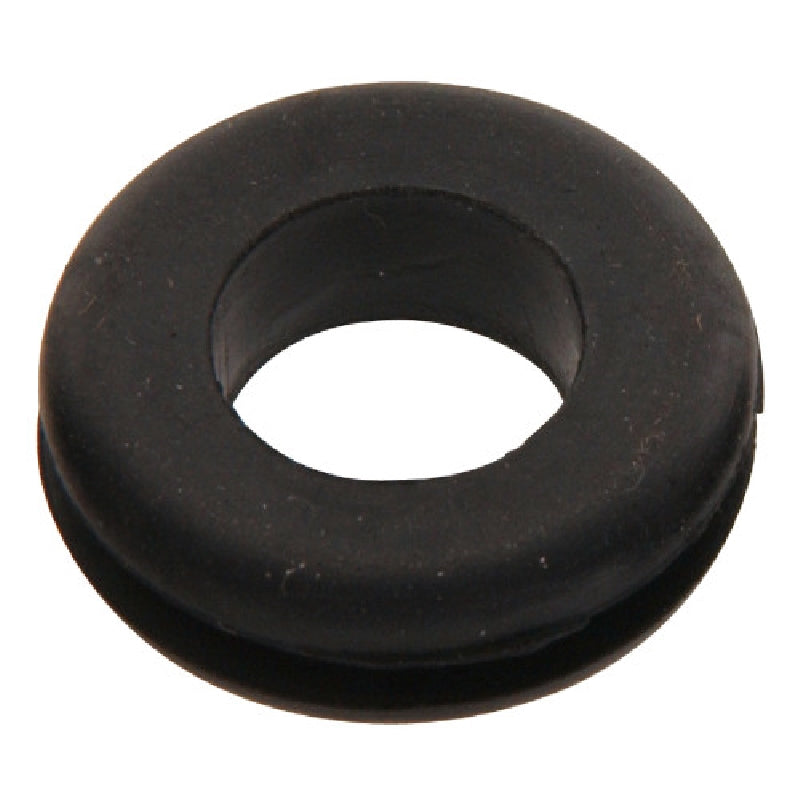 HILLMAN 55056 Grooved Grommet, Rubber