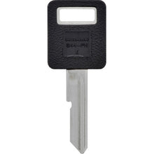 Load image into Gallery viewer, HILLMAN 83514 Key Blank, Brass, Nickel-Plated, For: GM B-44PH Locks
