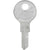 HILLMAN 85728 Home and Office Key Blank, Brass, Nickel-Plated, For: FR-3 Locks