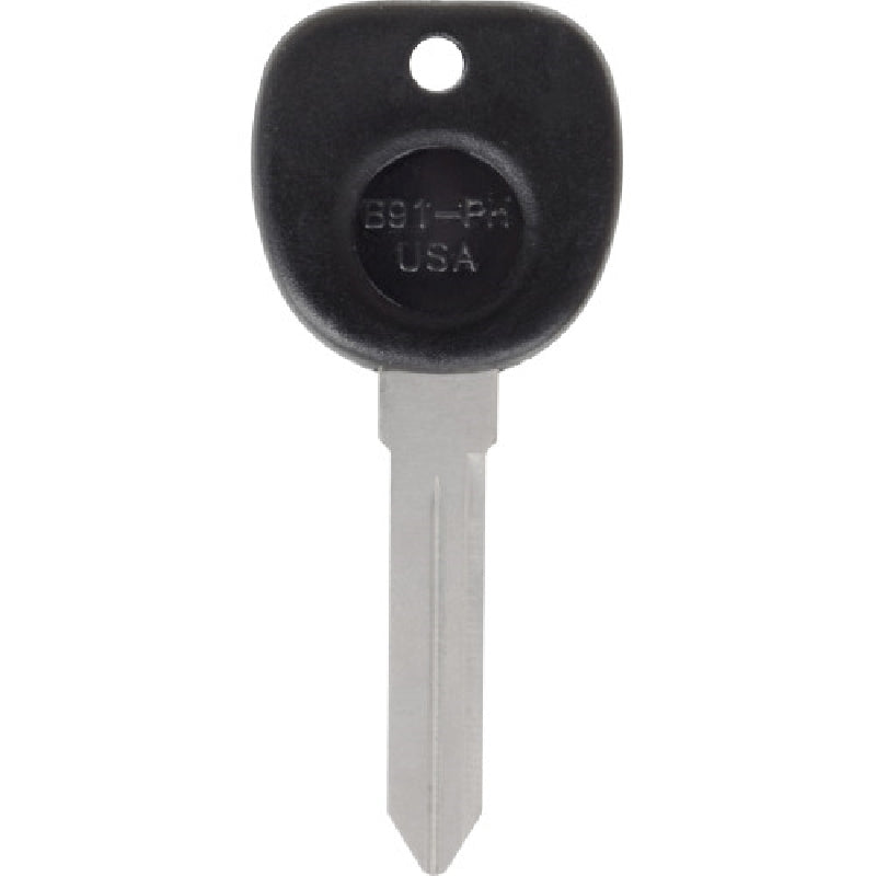 HILLMAN 85883 Key Blank, Brass, Nickel-Plated, For: Malibu B-91PH Locks