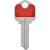 HILLMAN 86230 Key Blank, Brass, Nickel-Plated, For: Kwikset KW-1 Locks