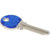 HILLMAN 86250 Key Blank, Brass, Nickel-Plated, For: Fortress Y-1 Locks