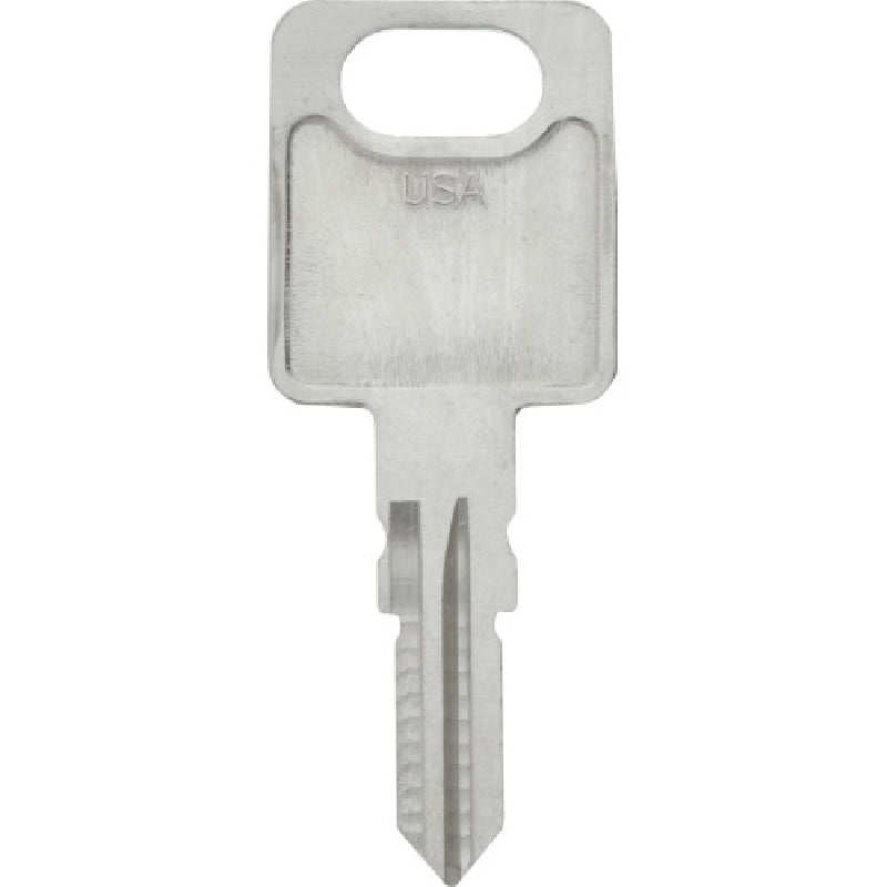 HILLMAN 86716 Home and Office Key Blank, Brass, Nickel-Plated, For: FIC1 1617/FIC3 Locks