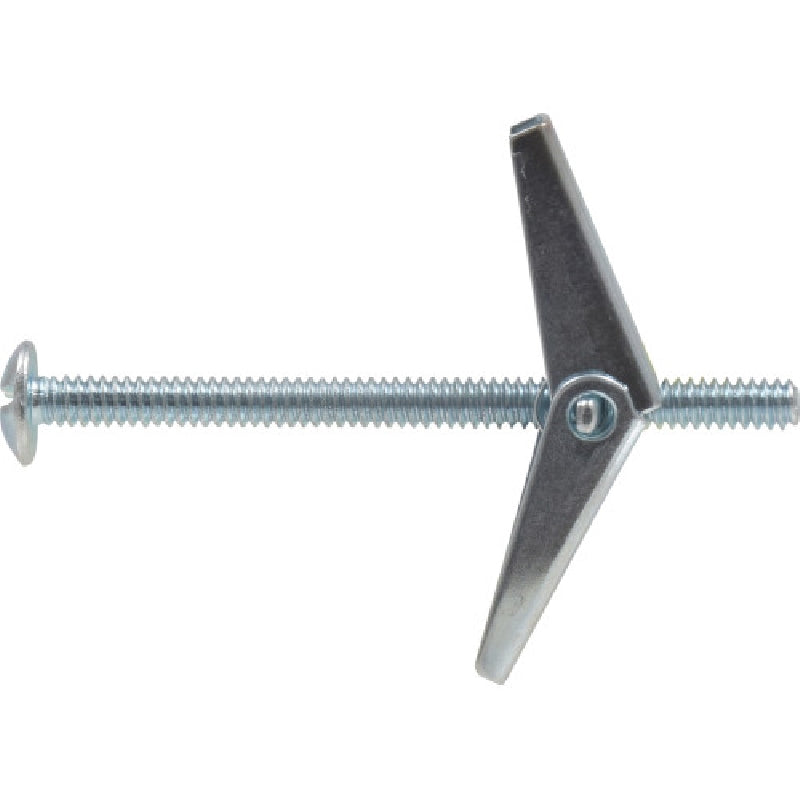 HILLMAN 370110 Toggle Bolt, 3 in L, Steel, Zinc-Plated