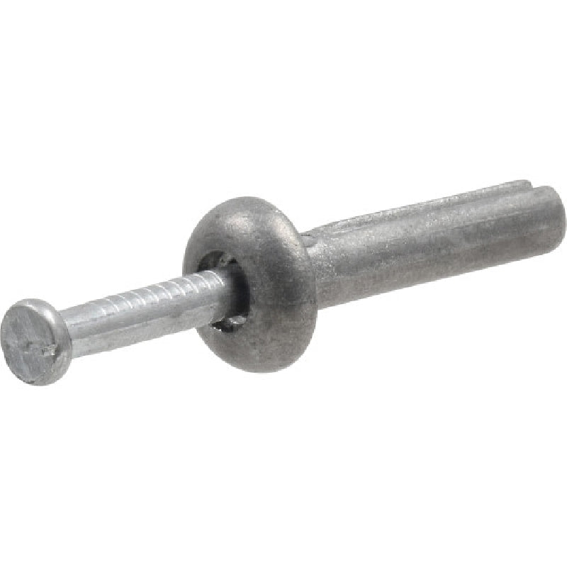 HILLMAN 372063 Hammer Drive Anchor, 2 in L, Zinc-Plated