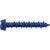 HILLMAN 375286 Concrete Screw Anchor, 3/16 in Dia, 1-1/4 in L, 100 lb, Steel, Ceramic-Coated