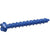 HILLMAN 375287 Concrete Screw Anchor, 3/16 in Dia, 1-3/4 in L, 230 lb, Steel, Ceramic-Coated