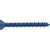 HILLMAN 375301 Concrete Screw Anchor, 3/16 in Dia, 1-3/4 in L, 230 lb, Steel, Ceramic-Coated