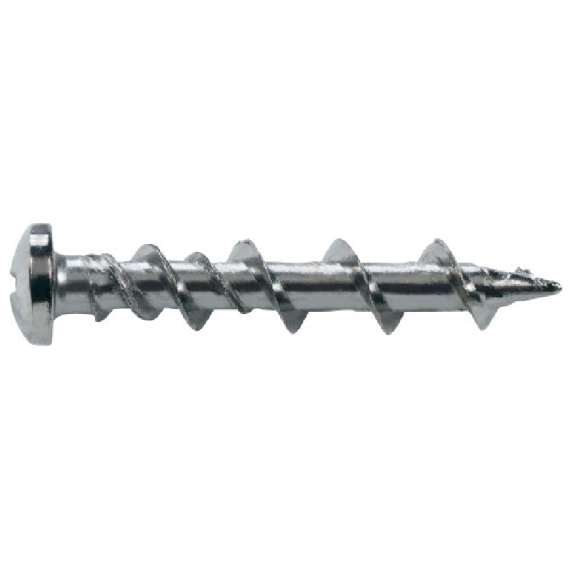 HILLMAN Walldog 9517 Wall Anchor, 3/16 in Dia, 1-1/4 in L, 175 lb, Stainless Steel, Chrome-Plated