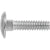 HILLMAN 240090 Carriage Bolt, 2 in OAL, Zinc-Plated