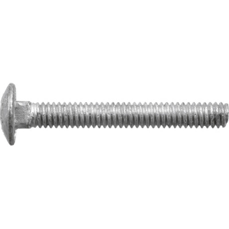 HILLMAN 812581 Carriage Bolt, Coarse Thread, 3 in OAL, Galvanized