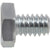 HILLMAN 200228 Hex Cap Screw, 1/2-13 Thread, 1-1/2 in OAL, 5 Grade, Steel, Zinc-Plated, USS Measuring, Coarse Thread