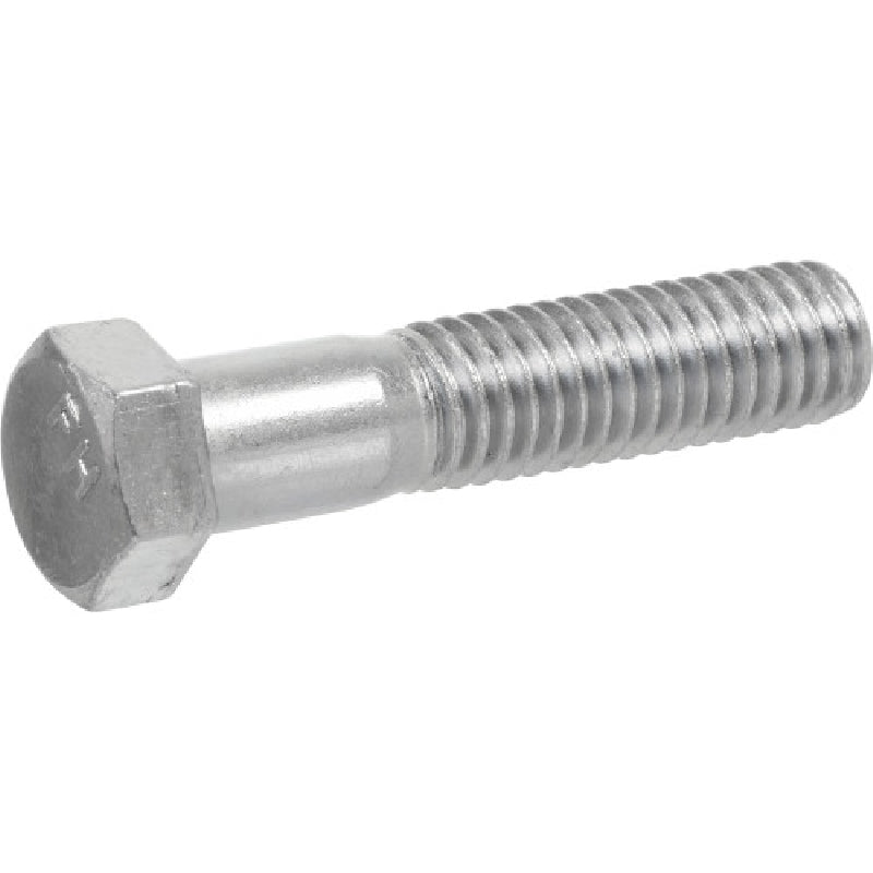 HILLMAN 200261 Hex Cap Screw, 1/2-13 Thread, 4-1/2 in OAL, 5 Grade, Steel, Zinc-Plated, USS Measuring, Coarse Thread