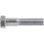 HILLMAN 200195 Hex Cap Screw, 7/16-14 Thread, 3 in OAL, 5 Grade, Steel, Zinc-Plated, USS Measuring, Coarse Thread