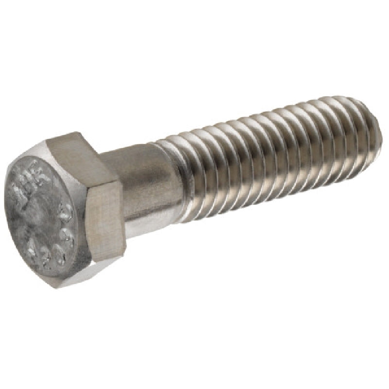 HILLMAN 831506 Hex Cap Screw, 1/4-20 Thread, 3/4 in OAL, Stainless Steel, Stainless Steel, USS Measuring, Coarse Thread