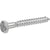 HILLMAN 230051 Lag Screw, 5/16 in OAL, 2 Grade, Steel, Zinc-Plated