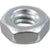 HILLMAN 140021 Screw Nut, Steel, Zinc-Plated, 2 Grade