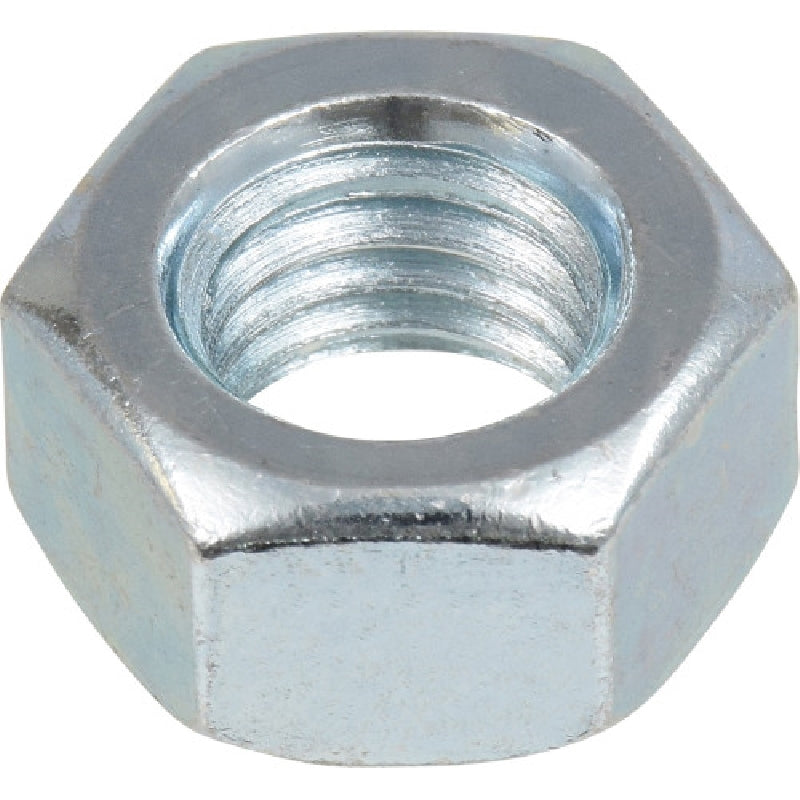 HILLMAN 150003 Hex Nut, Coarse Thread, Steel, Zinc-Plated, 2 Grade