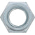 HILLMAN 150003 Hex Nut, Coarse Thread, Steel, Zinc-Plated, 2 Grade