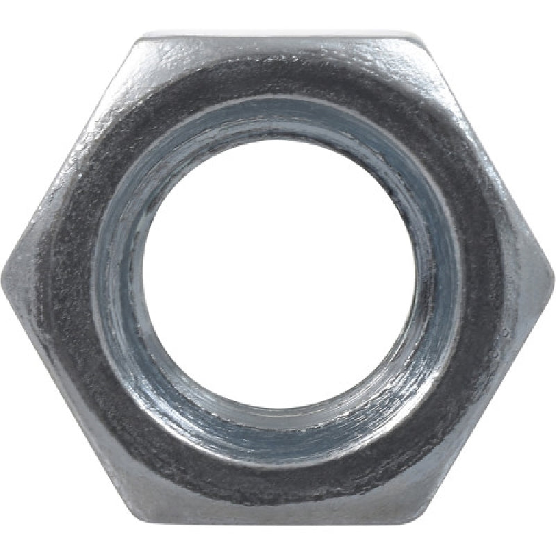 HILLMAN 150012 Hex Nut, Coarse Thread, Steel, Zinc-Plated, 2 Grade