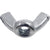 HILLMAN 180252 Wing Nut, Fine Thread, Zinc-Plated