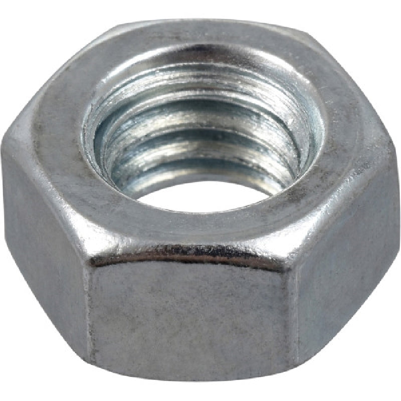 HILLMAN 42238 Hex Nut, Coarse Thread, Steel, Zinc-Plated, 2 Grade