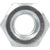 HILLMAN 42273 Stop Nut, Nylon Insert, Coarse Thread, Zinc-Plated