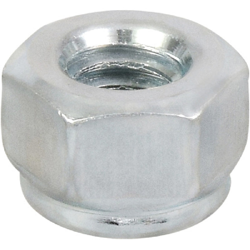 HILLMAN 42272 Stop Nut, Nylon Insert, Coarse Thread, Zinc-Plated