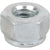 HILLMAN 42273 Stop Nut, Nylon Insert, Coarse Thread, Zinc-Plated