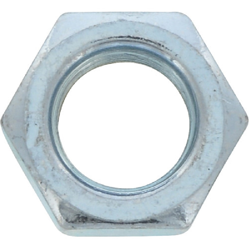 HILLMAN 42274 Stop Nut, Nylon Insert, Coarse Thread, Zinc-Plated