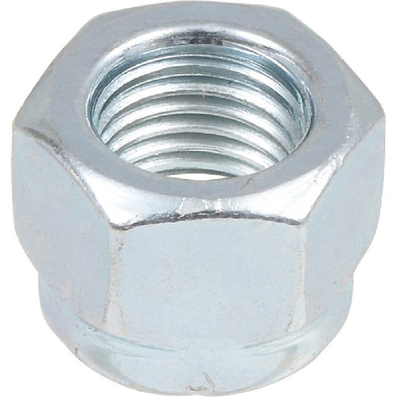 HILLMAN 42274 Stop Nut, Nylon Insert, Coarse Thread, Zinc-Plated