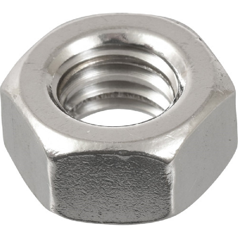 HILLMAN 42354 Hex Nut, Coarse Thread, Steel, Stainless Steel, 2 Grade