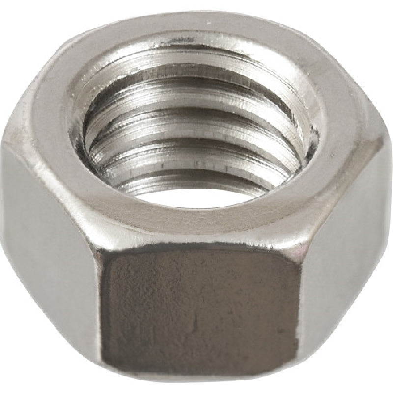 HILLMAN 42359 Hex Nut, Coarse Thread, Steel, Stainless Steel, 2 Grade