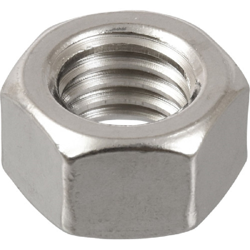 HILLMAN 42360 Hex Nut, Coarse Thread, Steel, Stainless Steel, 2 Grade