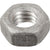 HILLMAN 810506 Hex Nut, Coarse Thread, Steel, Zinc-Plated, 2 Grade