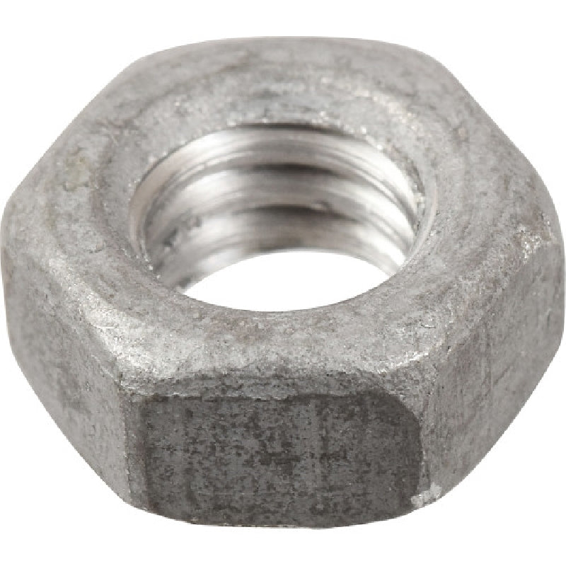 HILLMAN 810515 Hex Nut, Coarse Thread, Steel, Zinc-Plated, 2 Grade