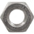 HILLMAN 810515 Hex Nut, Coarse Thread, Steel, Zinc-Plated, 2 Grade