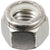 HILLMAN 829728 Stop Nut, Nylon Insert, Coarse Thread, Stainless Steel