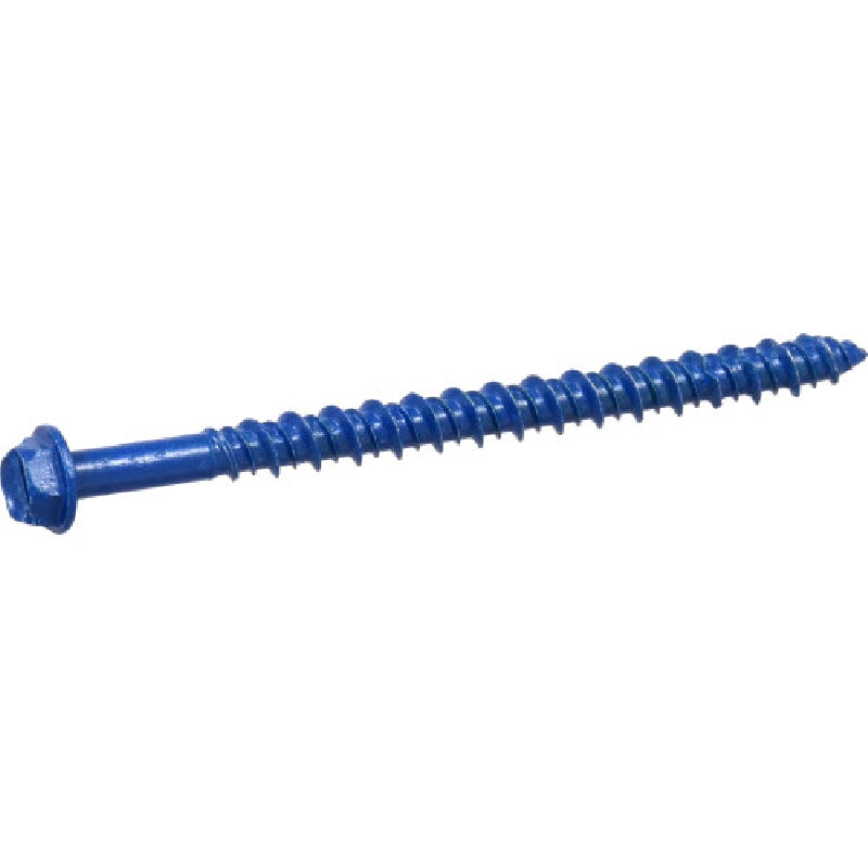 HILLMAN 375289 Screw Anchor, 3/16 in Thread, 2-3/4 in L, Flat Head, Phillips Drive, 100 PK