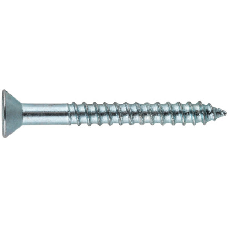 HILLMAN 40826 Screw, #8 Thread, 1 in L, Flat Head, Phillips Drive, Standard Point, Zinc-Plated, 100 PK