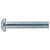 HILLMAN 41154 Machine Screw, #10-24 Thread, 1 in L, Round Head, Steel, Zinc-Plated, 100 PK