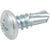 HILLMAN 41514 Screw, #10 Thread, 1/2 in L, Coarse Thread, Pan Head, Phillips Drive, Self-Drilling Point, Zinc-Plated