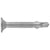 HILLMAN 41895 Screw with Wing, 1/4-20 Thread, 2-3/4 in L, Coarse Thread, Flat Head, Phillips Drive, Self-Drilling Point