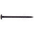 HILLMAN 41937 Cabinet Screw, #10 Thread, 2-1/2 in L, Coarse Thread, Truss Head, Phillips Drive, Black Phosphate