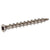 HILLMAN 41939 Screw, #7 Thread, 2-1/4 in L, Trim Head, Square Drive, Self-Drilling, Type 17 Point, Stainless Steel